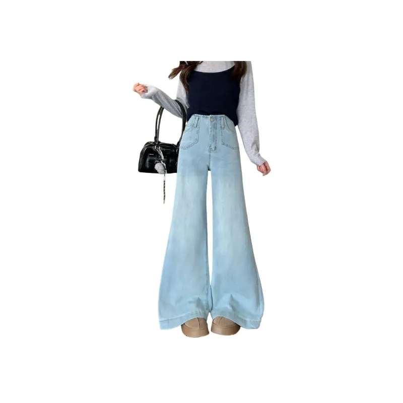 YGPRW Jeans Women's Blue-0