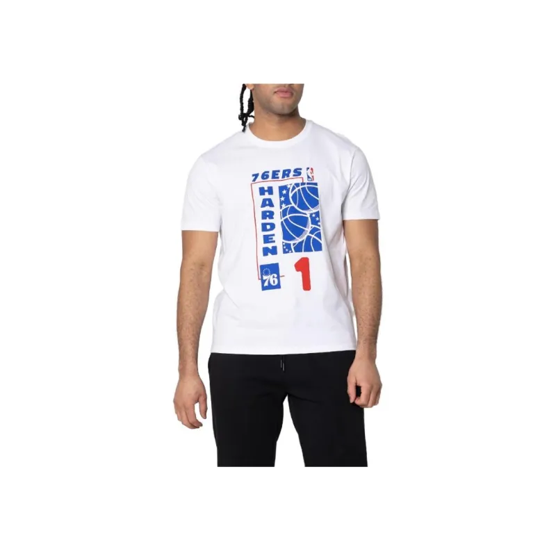 NBA James T Shirts Men White-1