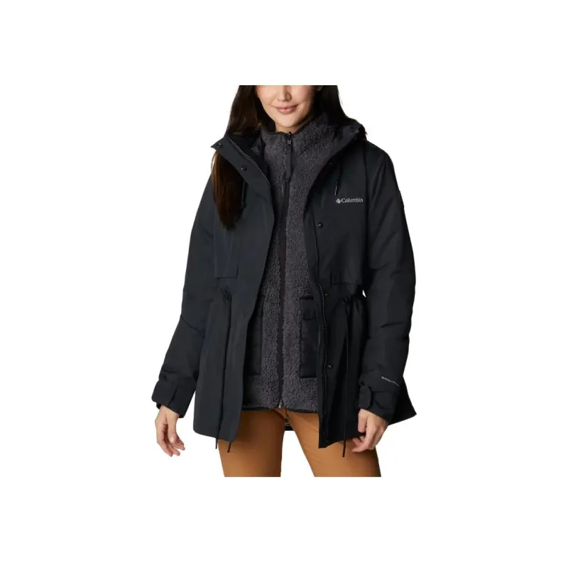 Columbia Windbreaker Jackets Women's Black-4