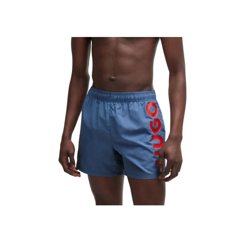 HUGO BOSS Logo Print Swim Shorts-1