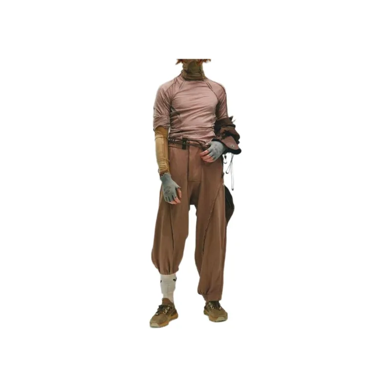 Adidas Originals x HAMCUS Knitted Sweatpants Unisex Brown-3