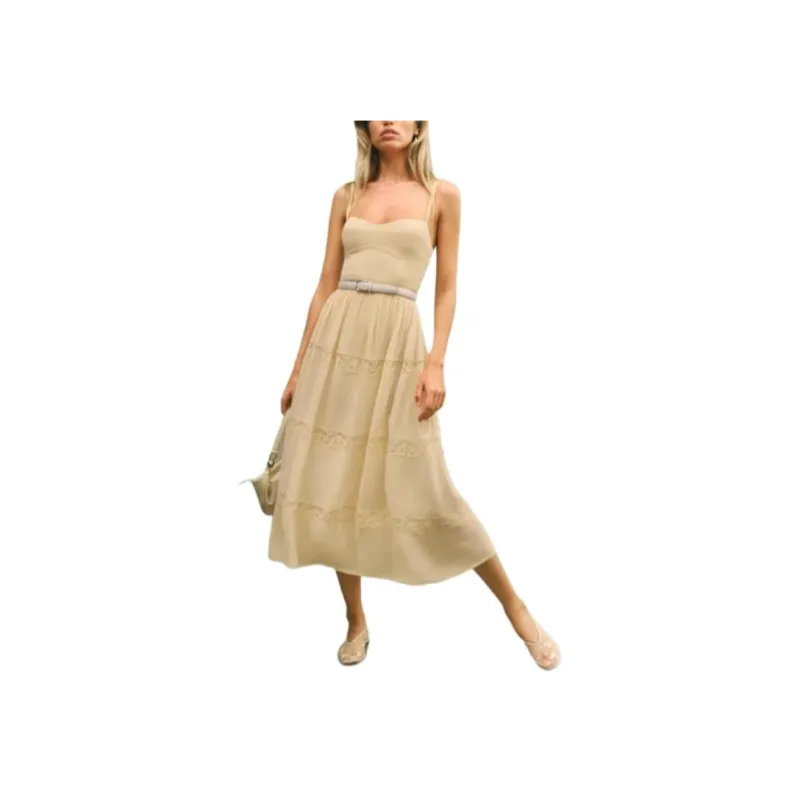 REFORMATION Dina Dress Slip Dress Women's-0