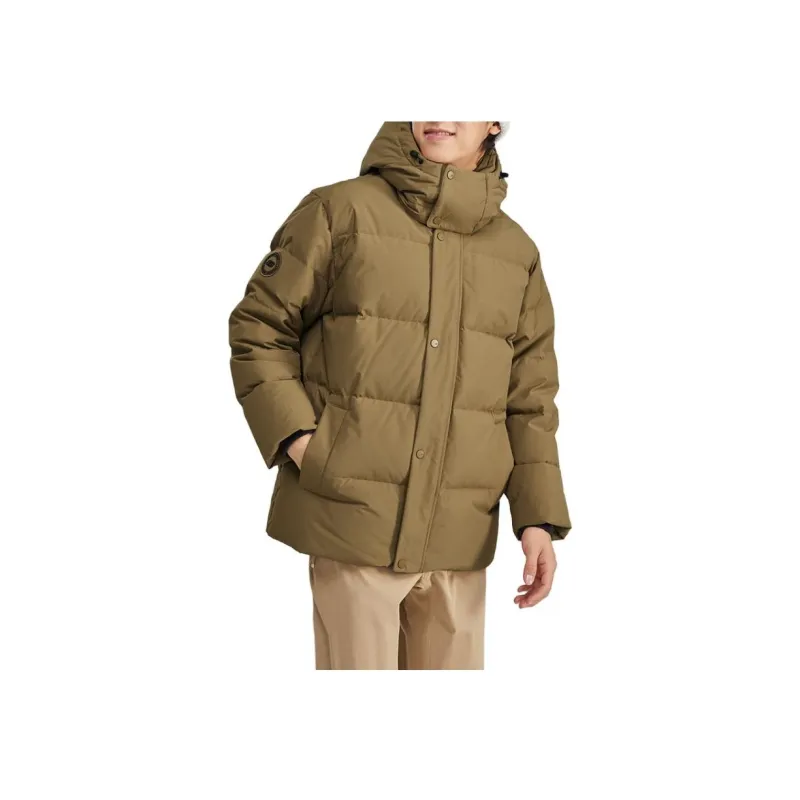 Skechers Colorful Down Jacket Men's Light Brown-3