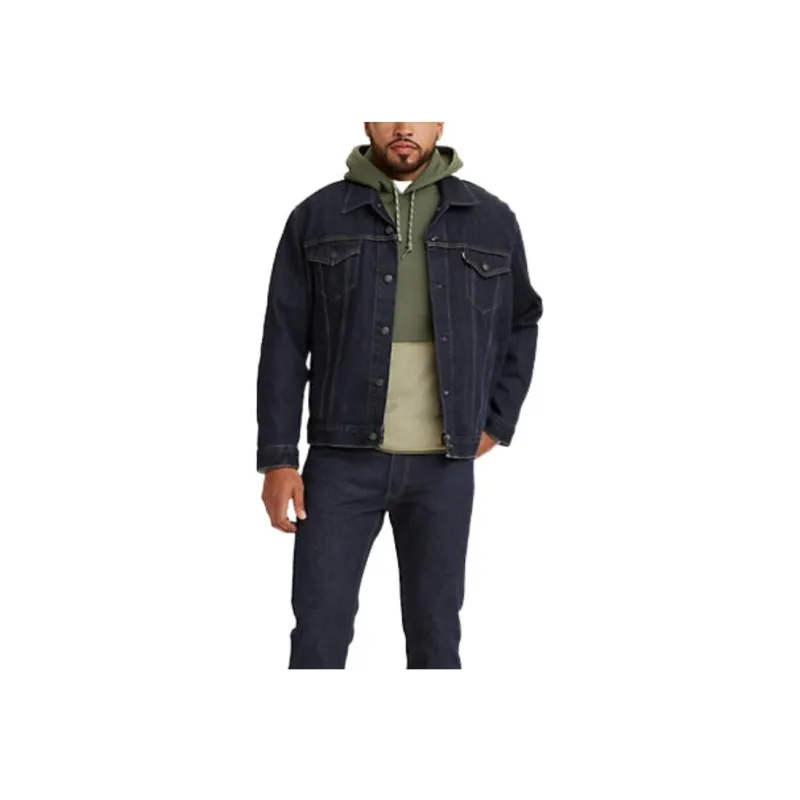 Levi's SS22 Denim Jacket Men's Black-1