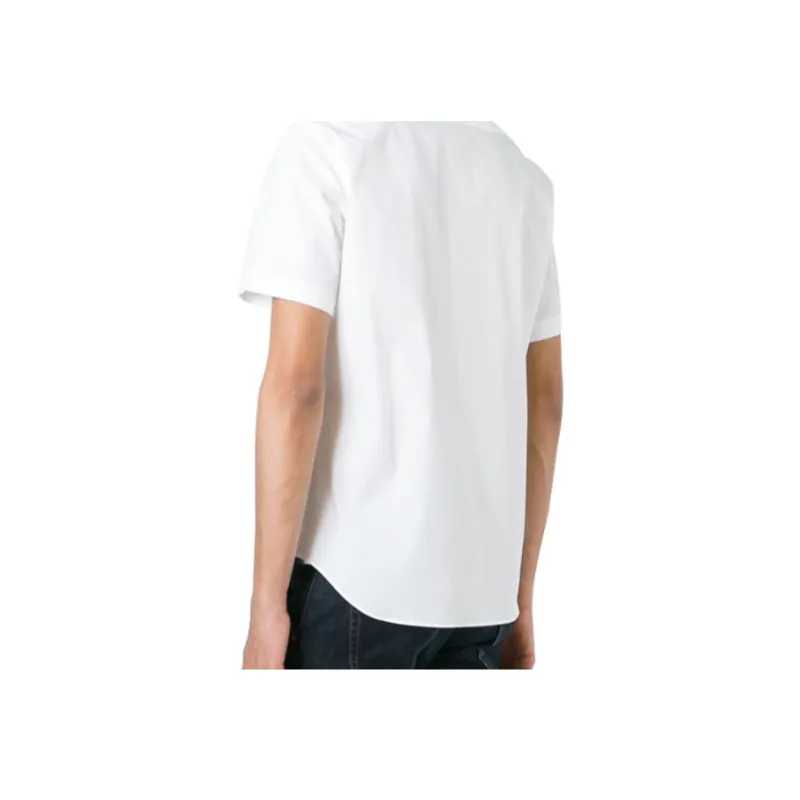 Burberry Shirts Men White-2