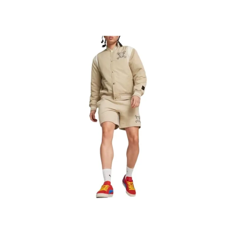 PUMA x ONE PIECE Casual Shorts Men's Khaki-2