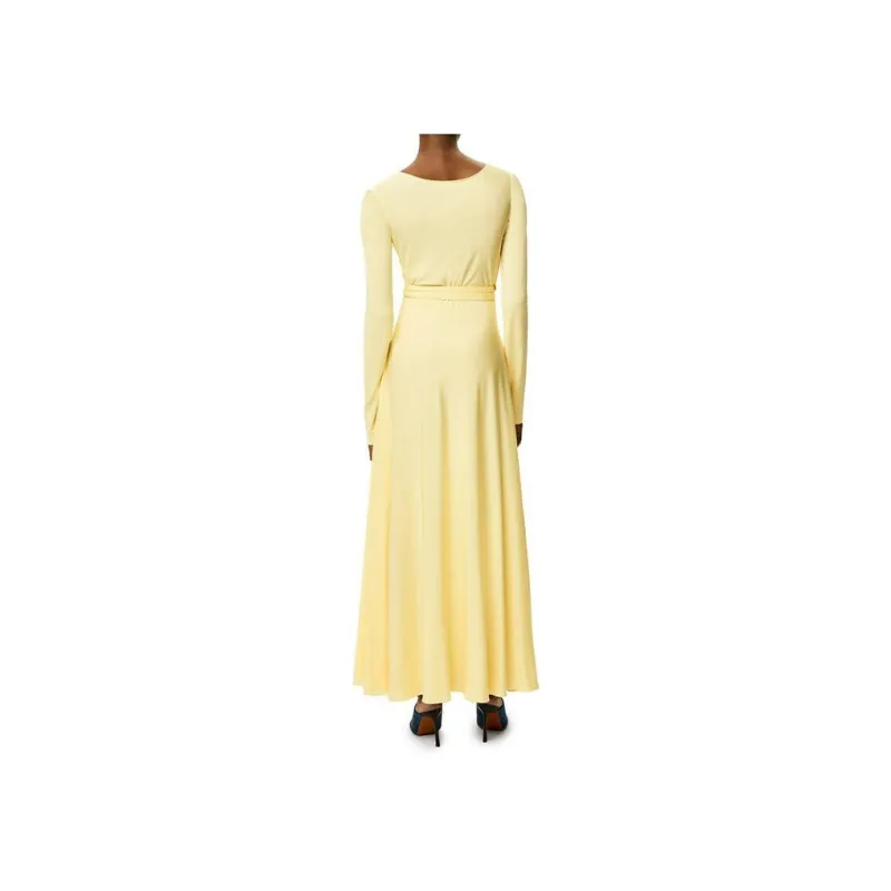 LOEWE Long-Sleeved Dresses Women's Bright Yellow-2