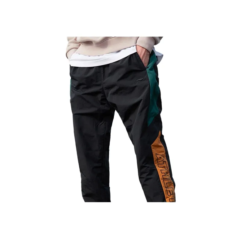 LiNing Knitted Sweatpants Unisex New Standard Black-2