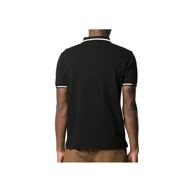 EMPORIO ARMANI Polo Shirt Men's Blue Black-4