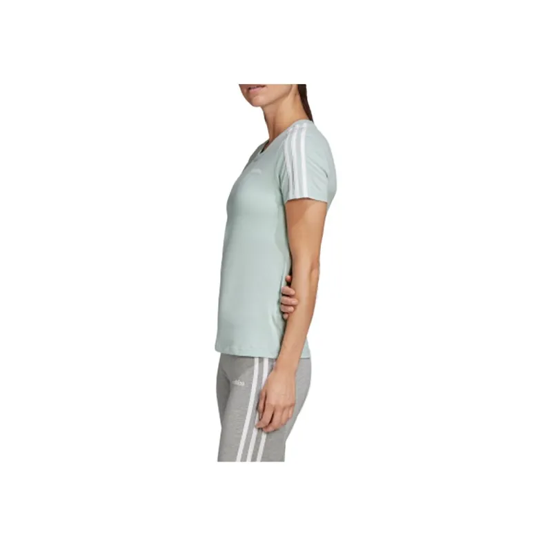 Adidas T Shirt Women's Light Green-2