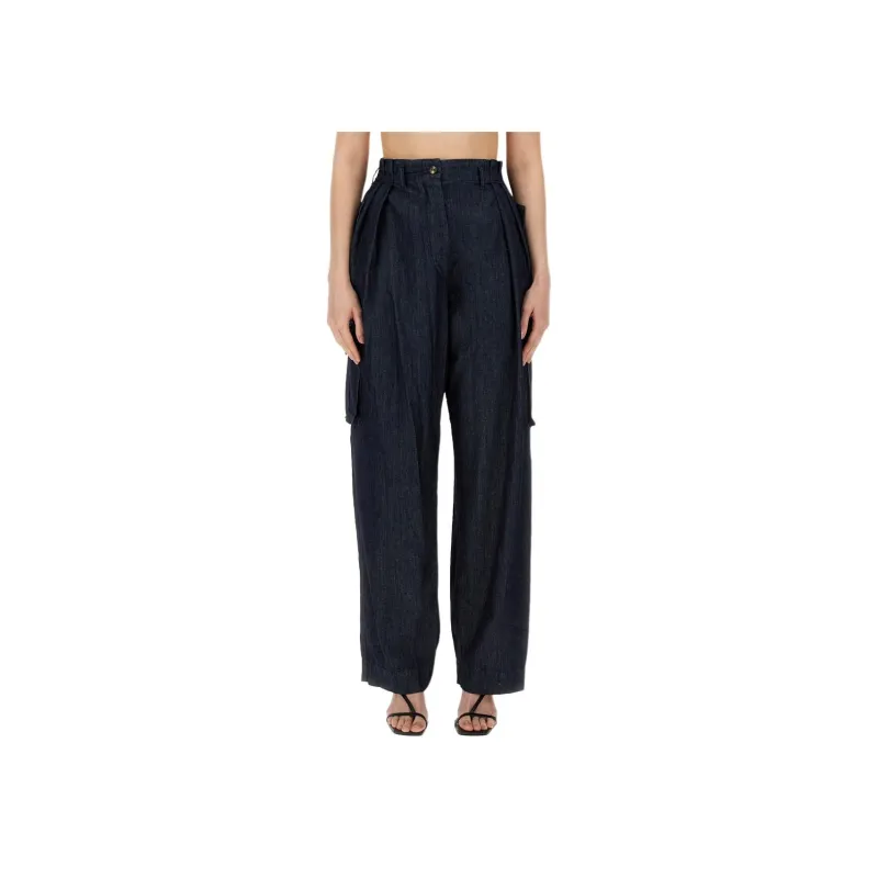 DRIES VAN NOTEN Button Detailed Tapered Pants-2