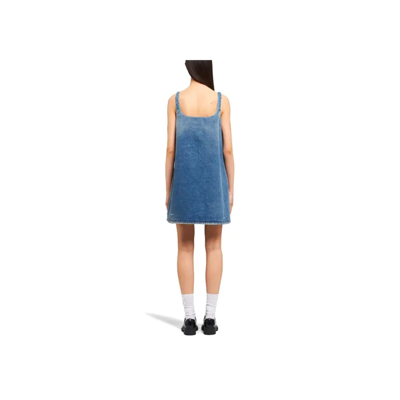 PRADA Slip Dresses Women's Blue-2