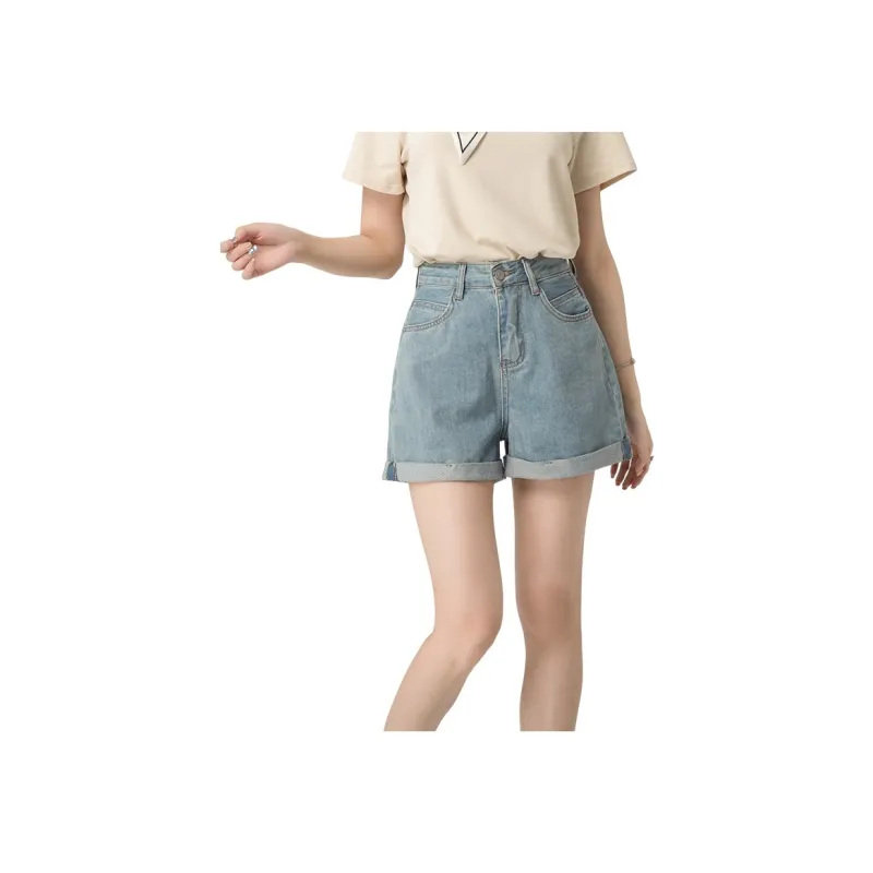 Shavani Denim Shorts Women's-3