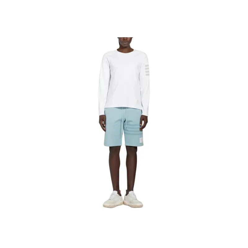 THOM BROWNE 4 Bar Striped Crewneck Sweatshirt-1