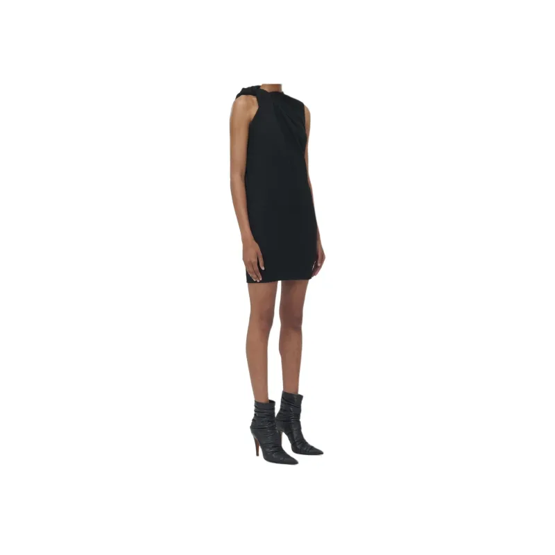 Alexander McQueen Knot Detailed Mini Dress-4