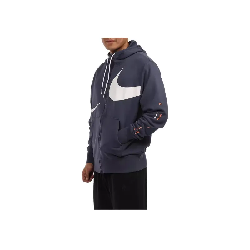 Nike Jackets Men Navy Blue-4