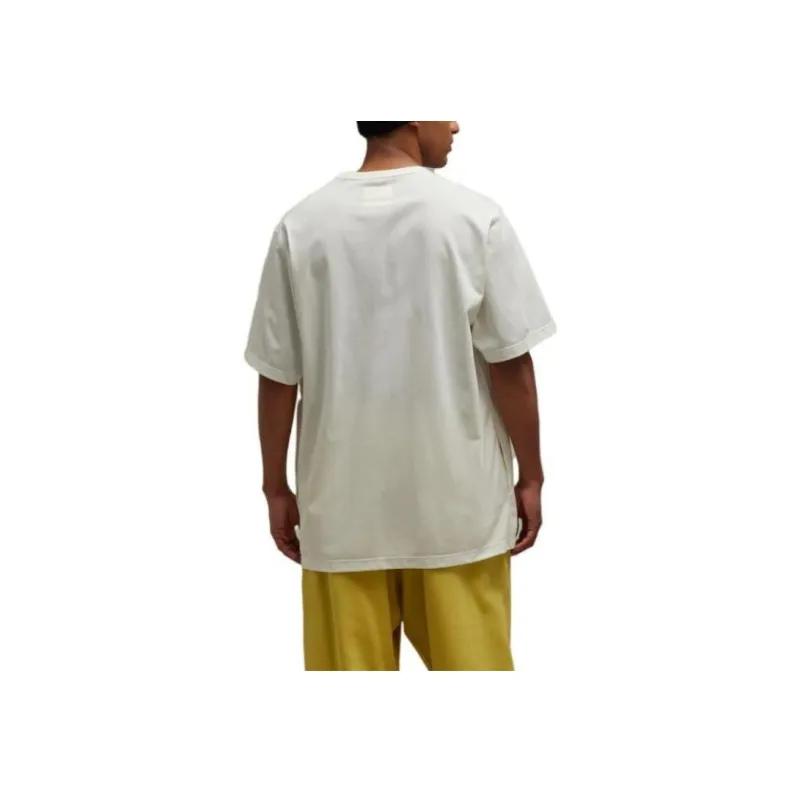 Y 3 T Shirts Unisex White-2