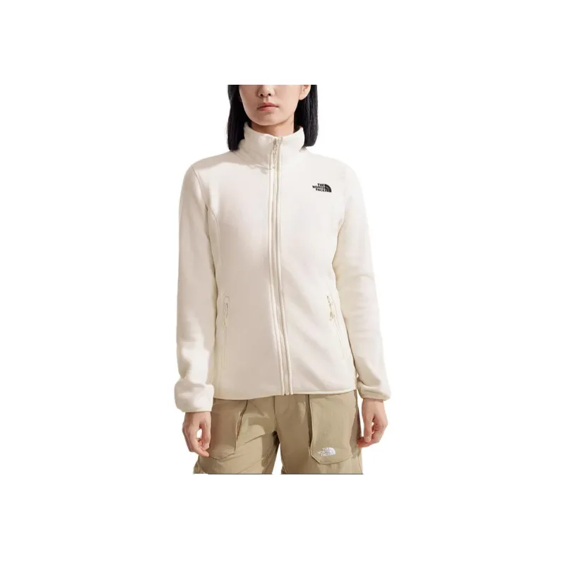 THE NORTH FACE Glacier Jackets Coats Women's Dune White-2