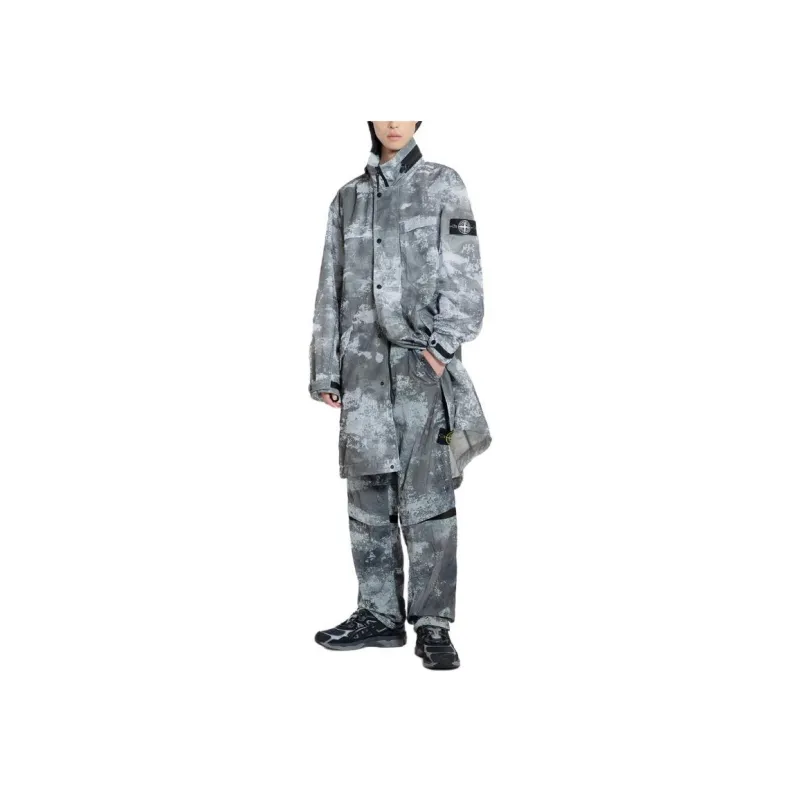 STONE ISLAND Compass badge Camouflage Track Pants-3