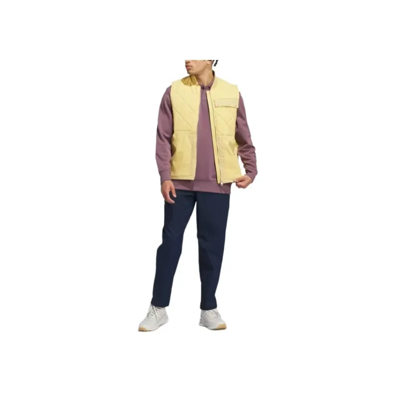 Adidas Free Shipping With AdiClub Go-to Quilted Dwr Full Zip Vest-2