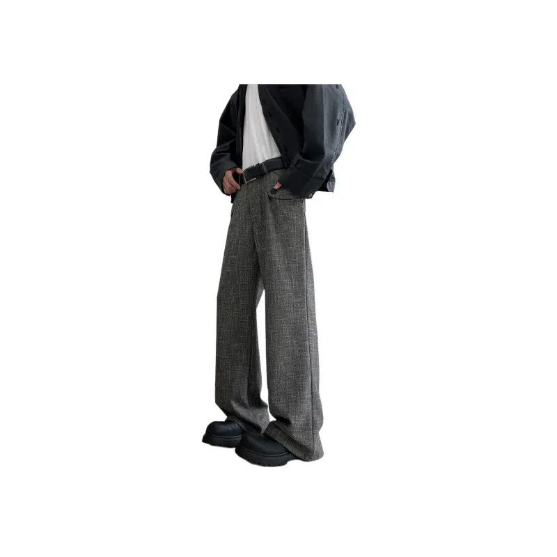 FRQ Casual Pants Unisex Gray-0