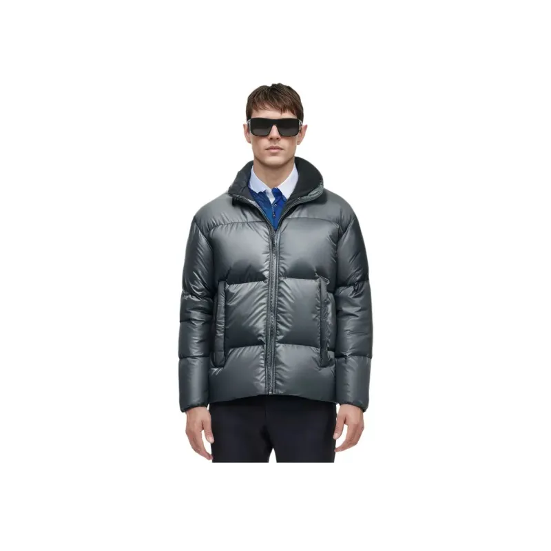 Under Armour ColdGear Infrared Down Jacket Unisex Gray Comes With Necklace-3