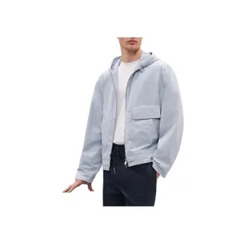 HERMES Jackets & Coats Men's Light Blue