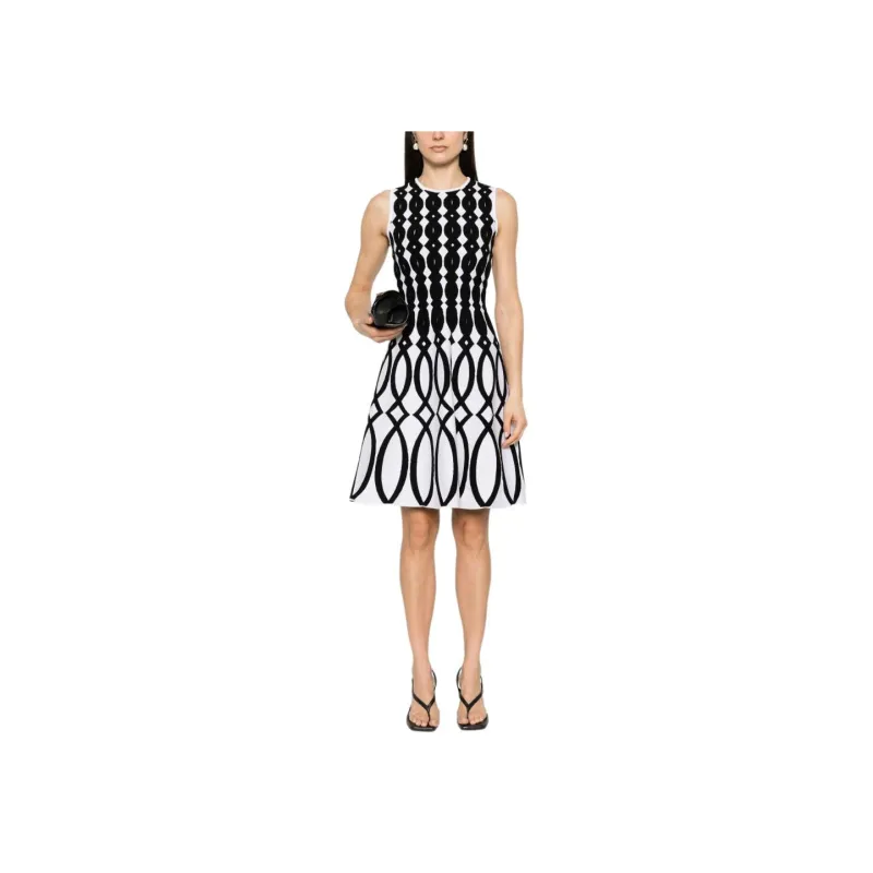 Antonino Valenti SS24 Sleeveless Dress Women's Black-1