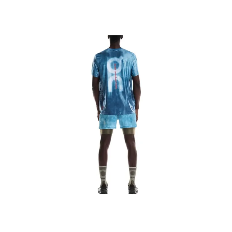 On x PLEASURES X TheLoop Pace T Shirt Men's Nile River-1