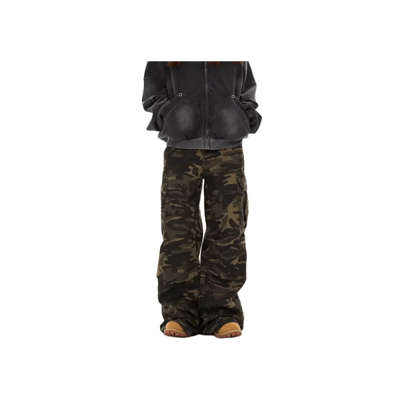 DUATOGE Jeans Men Army Green -0