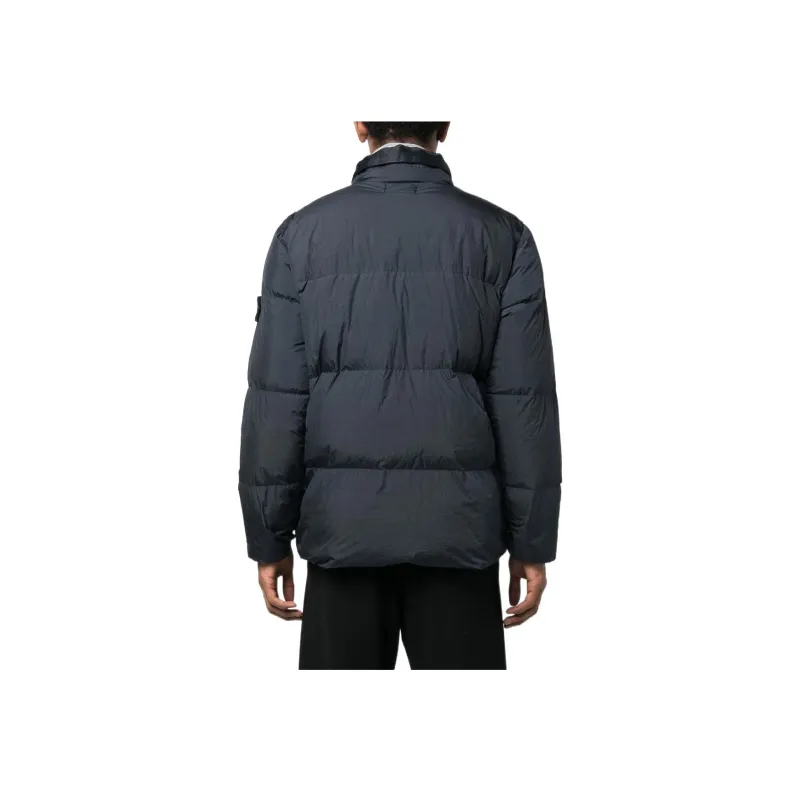 STONE ISLAND Down Jackets Men Blue-2