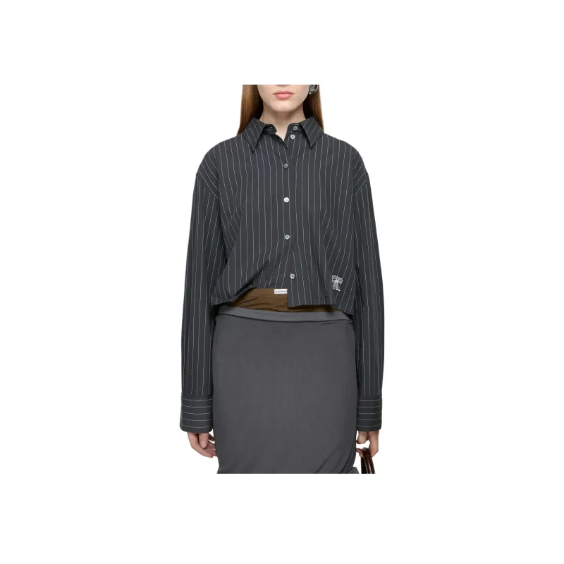 Acne Studios Jacquard Pinstripe Shirt-3