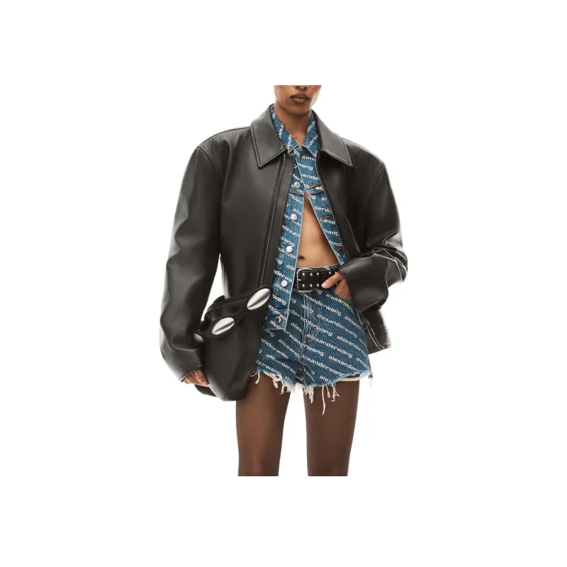 Alexander Wang Bite Logo Shorts-1