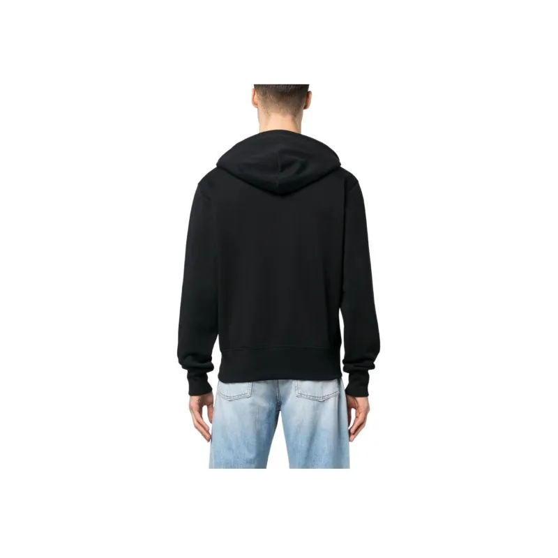 Acne Studios Logo Patch Drawstring Hoodie-4
