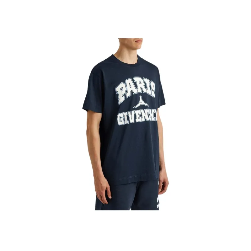 Givenchy Paris Logo Oversize T Shirt-4