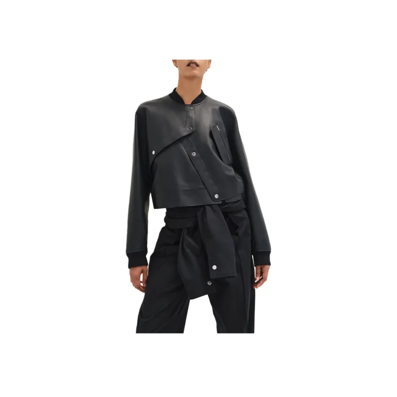 HERMES Jackets Coats Women's Black-0