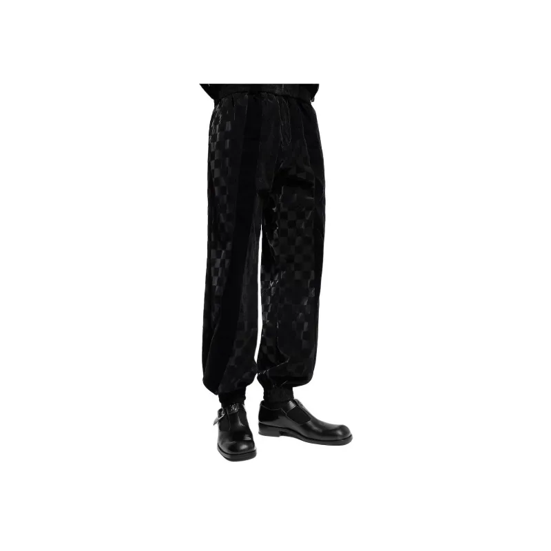LOUIS VUITTON Flocked Damier Technical Track Pants-2