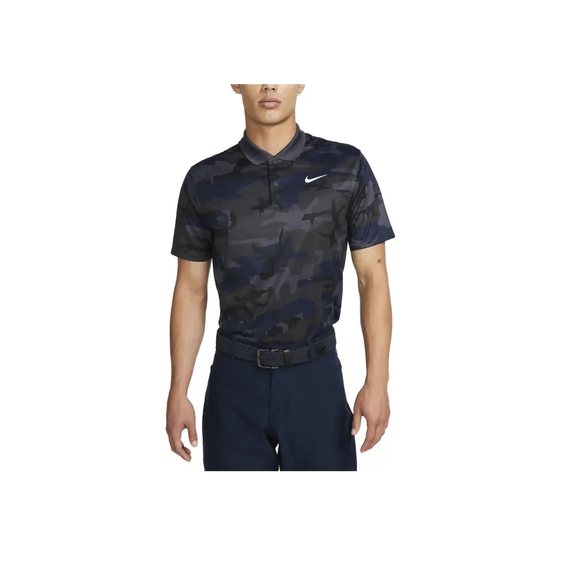 Nike Polo Shirts Men Blue-0