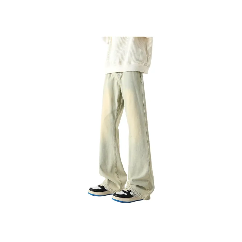 HUANQIU Jeans Unisex-4