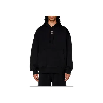 DIESEL S Macs Hood Od Logo Plaque Hoodie