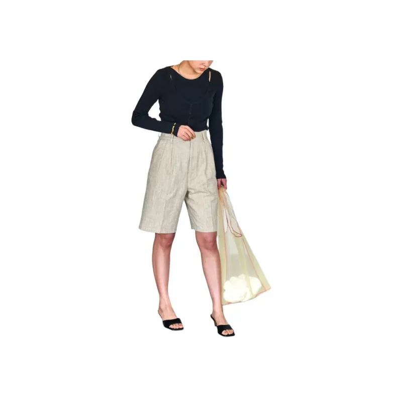 FREAK'S STORE Casual Shorts Women's Khaki-5