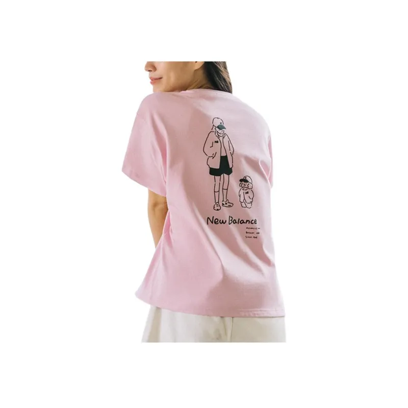 New Balance Heartfelt Living Collection NBX T Shirt Women's Pink-3