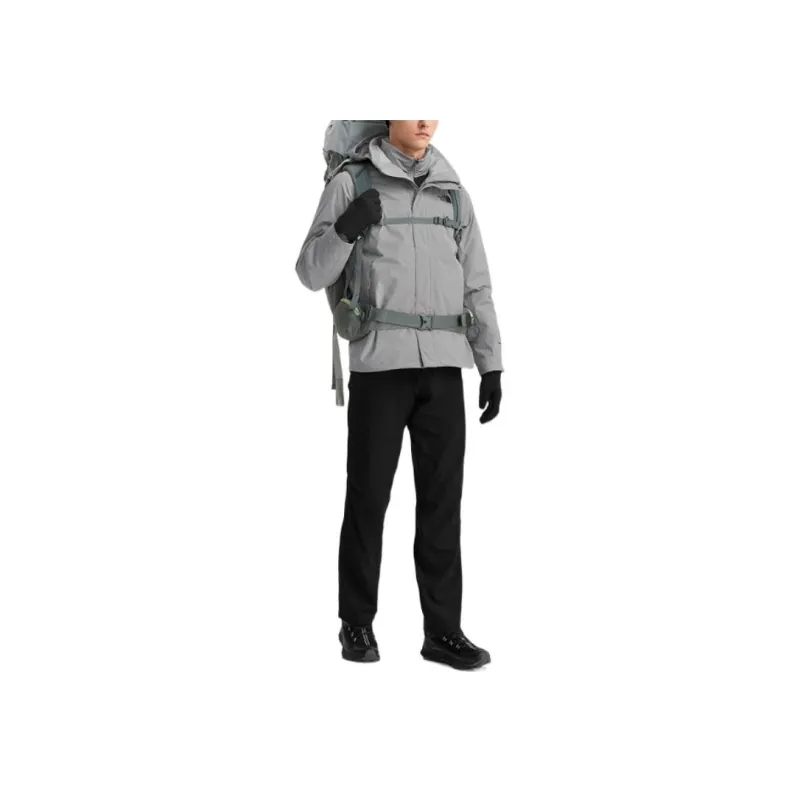 THE NORTH FACE Water Resistant Windproof Wear Resistant Warm Windbreaker Jacket Men's Gray-6