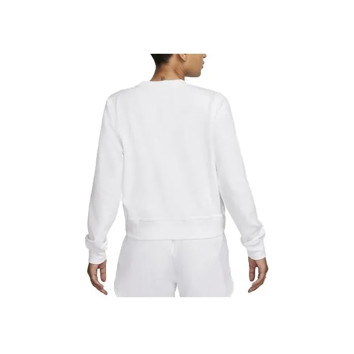 Nike Dri FIT One Women's Crew Neck French Terry Sweatshirt-1