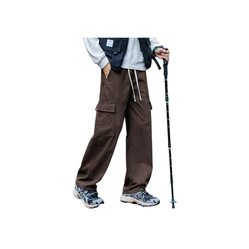 Humanism 1986 Casual Pants Unisex Khaki-1