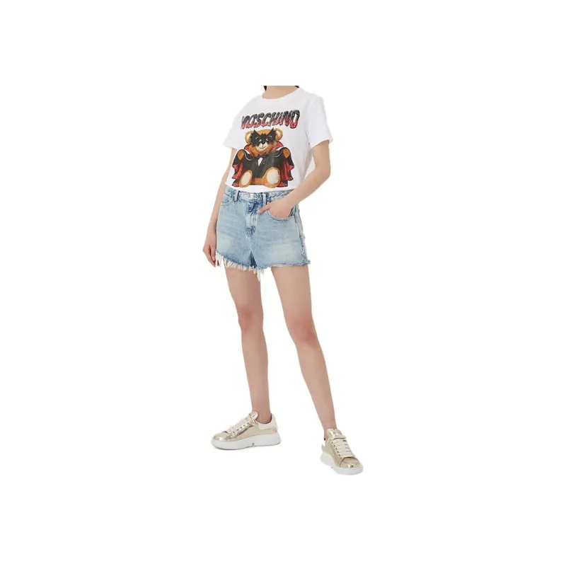 MOSCHINO Regular T Shirt Women's White-5