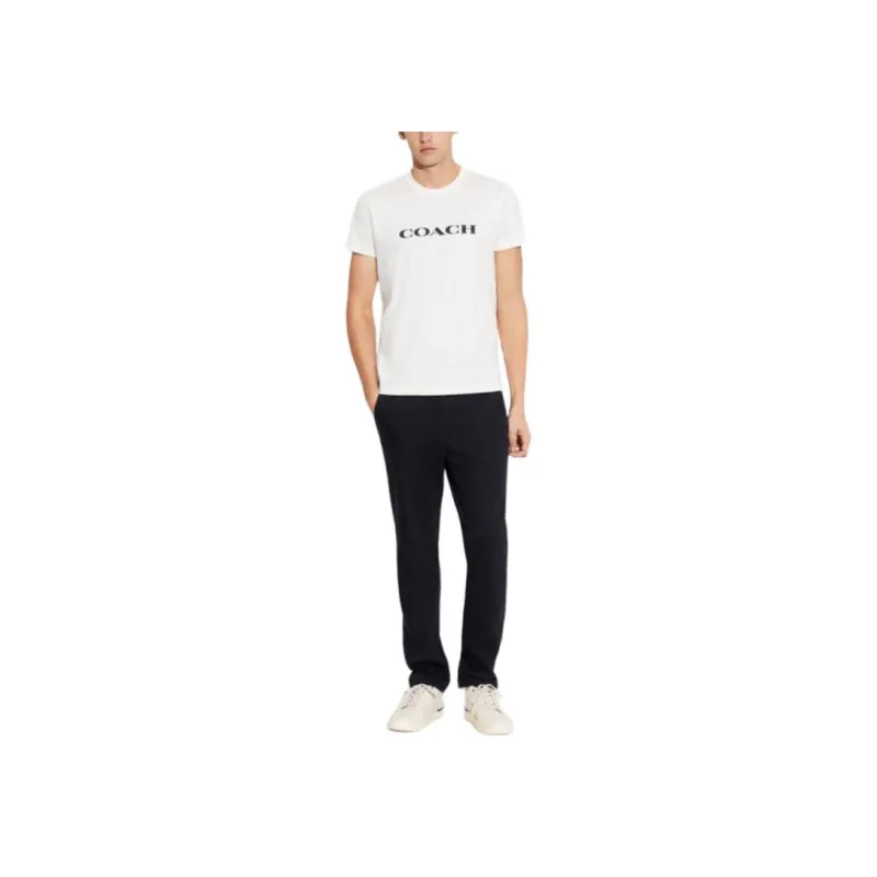 COACH SS23 Casual Pants Men's Marine Blue-1