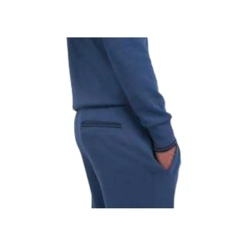 FRED PERRY Knitted Sweatpants Men's Marine Blue-2
