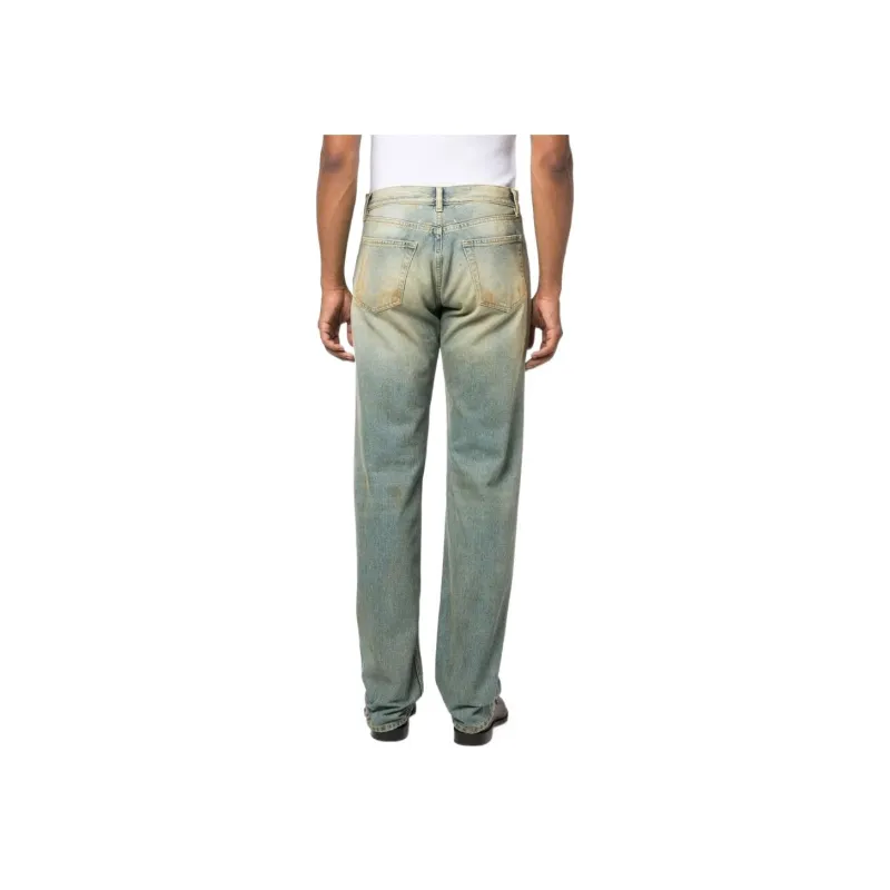 Maison Margiela Distressed effect Straight leg Jeans-2