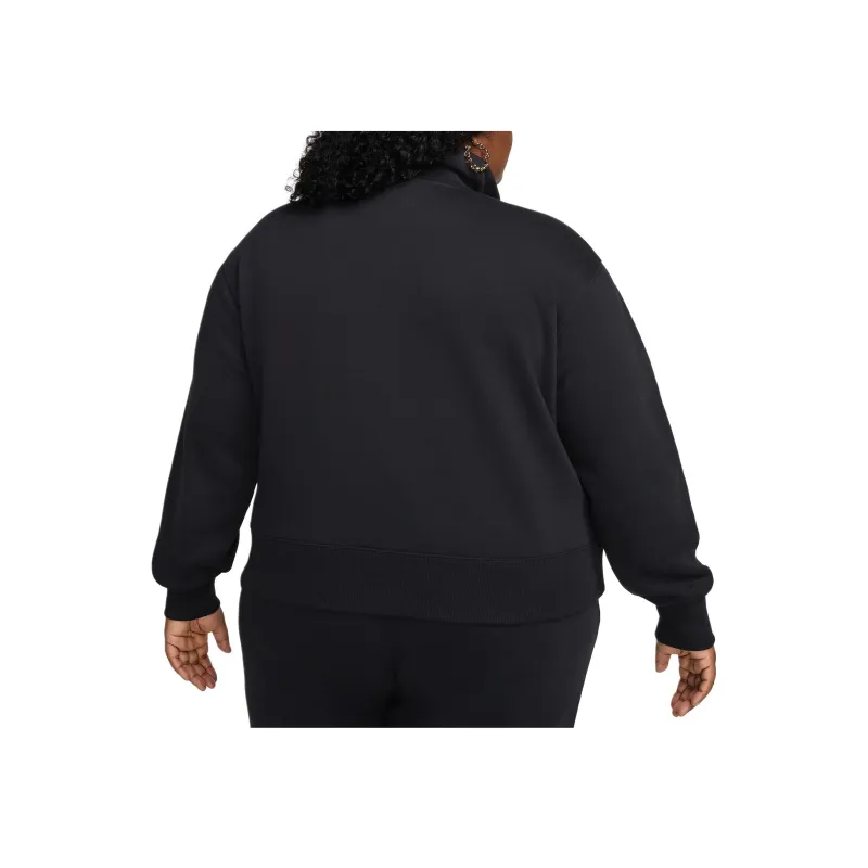 Nike Sportswear Phoenix Fleece Jackets Coats Women's Black-1
